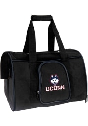 UConn Huskies Black 16 Pet Carrier Luggage