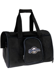 Milwaukee Brewers Black 16 Pet Carrier Luggage