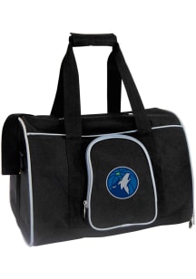 Minnesota Timberwolves Black 16 Pet Carrier Luggage