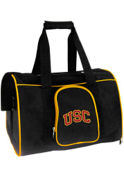 USC Trojans Black 16 Pet Carrier Luggage