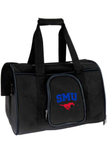 SMU Mustangs Black 16 Pet Carrier Luggage