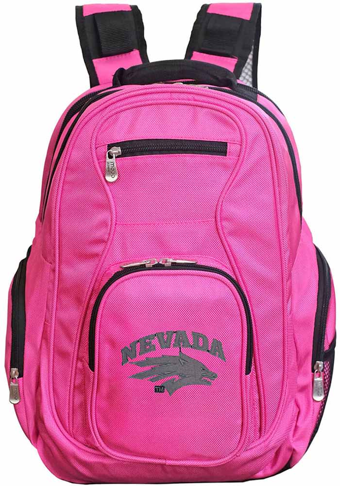 Nevada Wolf Pack Pink 19 Laptop Backpack