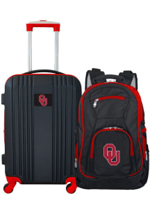 Oklahoma Sooners Black 2-Piece Set Luggage