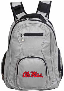 Mojo Ole Miss Rebels Grey 19 Laptop Backpack