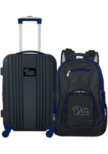Pitt Panthers Black 2-Piece Set Luggage