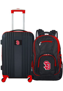 South Dakota Coyotes Black 2-Piece Set Luggage
