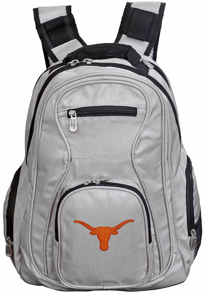 Texas Longhorns Grey 19 Laptop Backpack