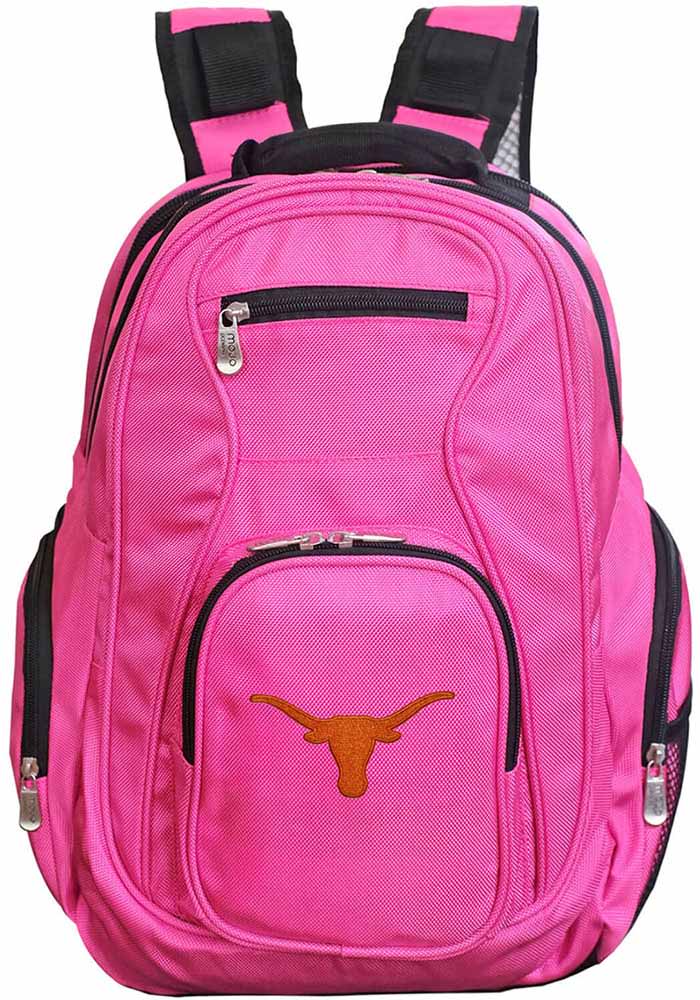 Texas Longhorns Pink 19 Laptop Backpack