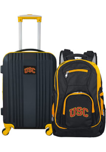 USC Trojans Black 2-Piece Set Luggage