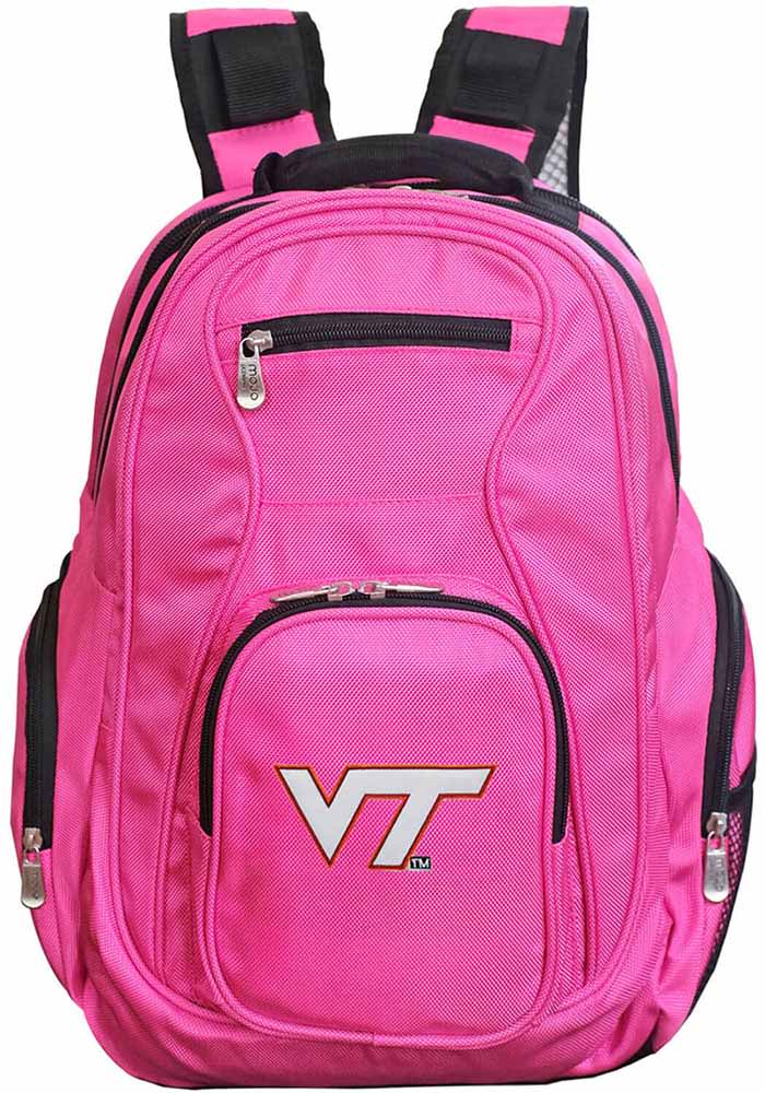 Virginia Tech Hokies Pink 19 Laptop Backpack