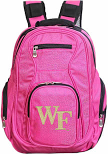 Wake Forest Demon Deacons Pink 19 Laptop Backpack
