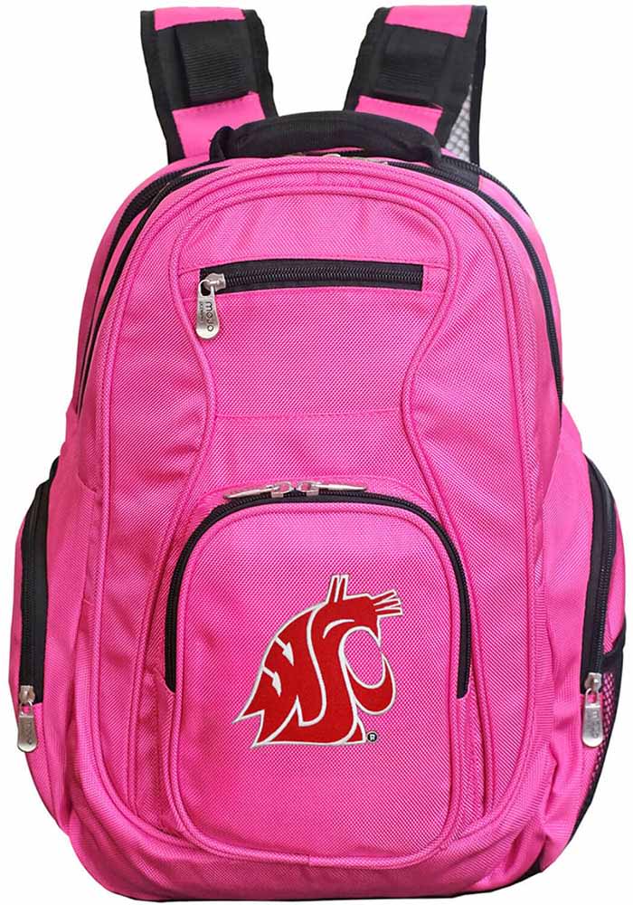 Washington State Cougars Pink 19 Laptop Backpack