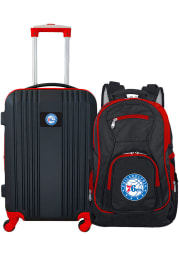 Philadelphia 76ers Black 2-Piece Set Luggage