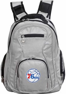 Mojo Philadelphia 76ers Grey 19 Laptop Backpack