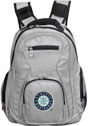 Seattle Mariners Grey 19 Laptop Backpack