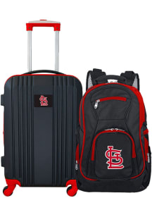 St Louis Cardinals Black 2-Piece Set Luggage