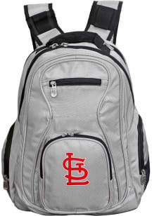 Mojo St Louis Cardinals Grey 19 Laptop Backpack