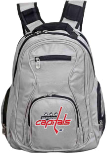 Mojo Washington Capitals Grey 19 Laptop Backpack