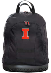 Illinois Fighting Illini Black 18 Tool Backpack