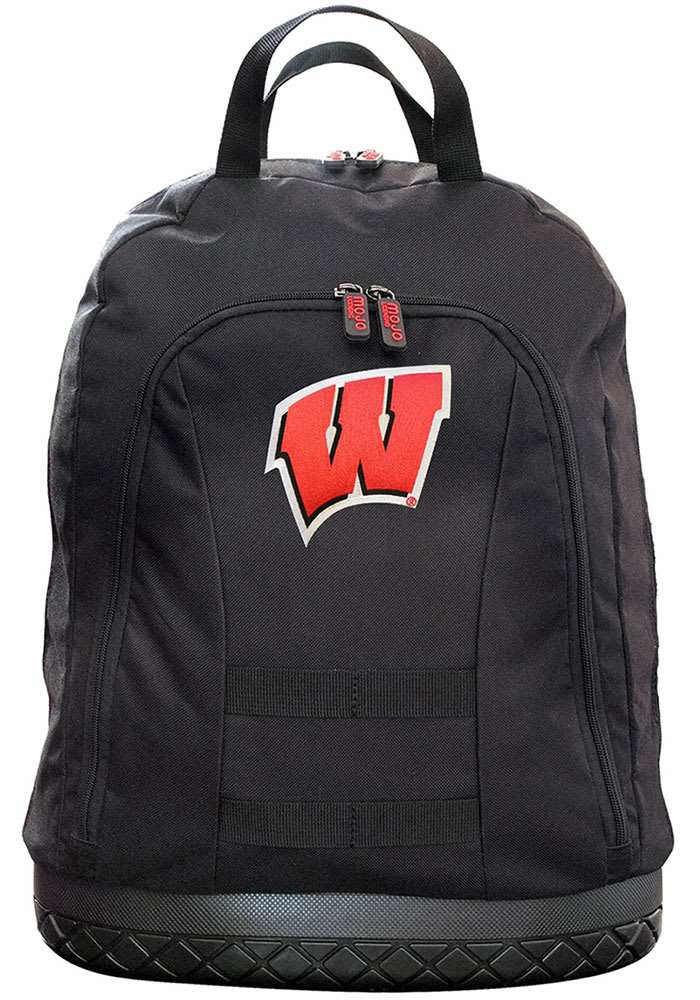 Wisconsin Badgers Black 18 Tool Backpack