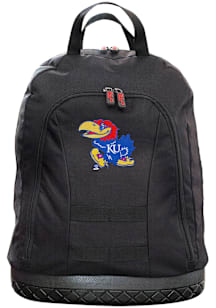 Kansas Jayhawks Black 18 Tool Backpack
