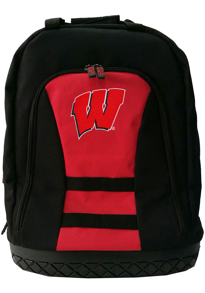 Wisconsin Badgers Red 18 Tool Backpack