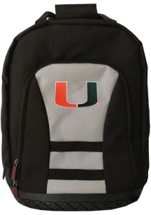 Mojo Miami Hurricanes Grey 18 Tool Backpack