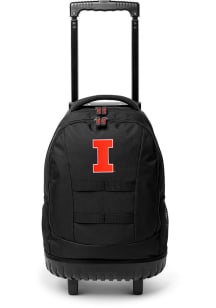 Mojo Illinois Fighting Illini Black 18 Wheeled Tool Backpack