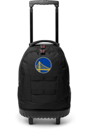 Golden State Warriors Black 18 Wheeled Tool Backpack