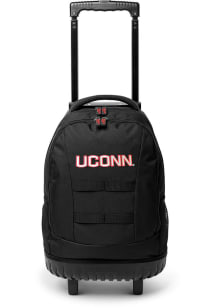 UConn Huskies Black 18 Wheeled Tool Backpack
