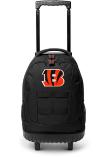 Mojo Cincinnati Bengals Black 18 Wheeled Tool Backpack