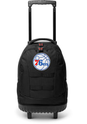 Philadelphia 76ers Black 18 Wheeled Tool Backpack
