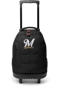 Mojo Milwaukee Brewers Navy Blue 18 Wheeled Tool Backpack