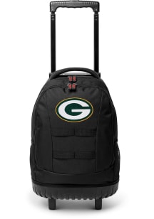 Mojo Green Bay Packers Black 18 Wheeled Tool Backpack