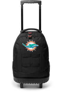 Mojo Miami Dolphins Black 18 Wheeled Tool Backpack