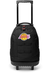 Los Angeles Lakers Black 18 Wheeled Tool Backpack