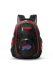 Buffalo Bills Black 19 Laptop Red Trim Backpack