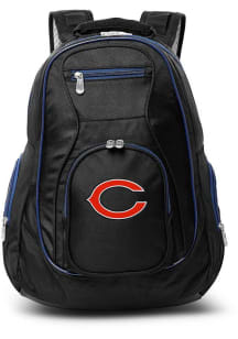 Mojo Chicago Bears Black 19 Laptop Navy Trim Backpack