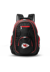 Mojo Kansas City Chiefs Black 19 Laptop Red Trim Backpack