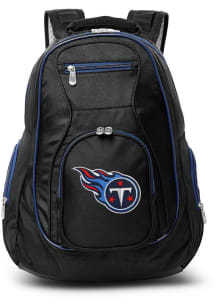 Mojo Tennessee Titans Black 19 Laptop Navy Trim Backpack