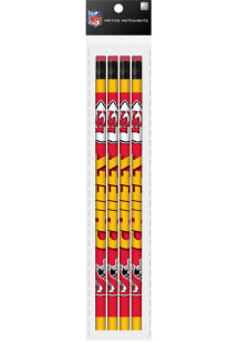 Kansas City Chiefs 4 Pack Pencil
