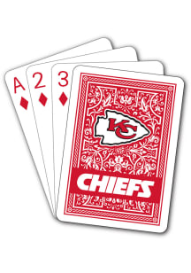 Kansas City Chiefs Logo Playing Cards