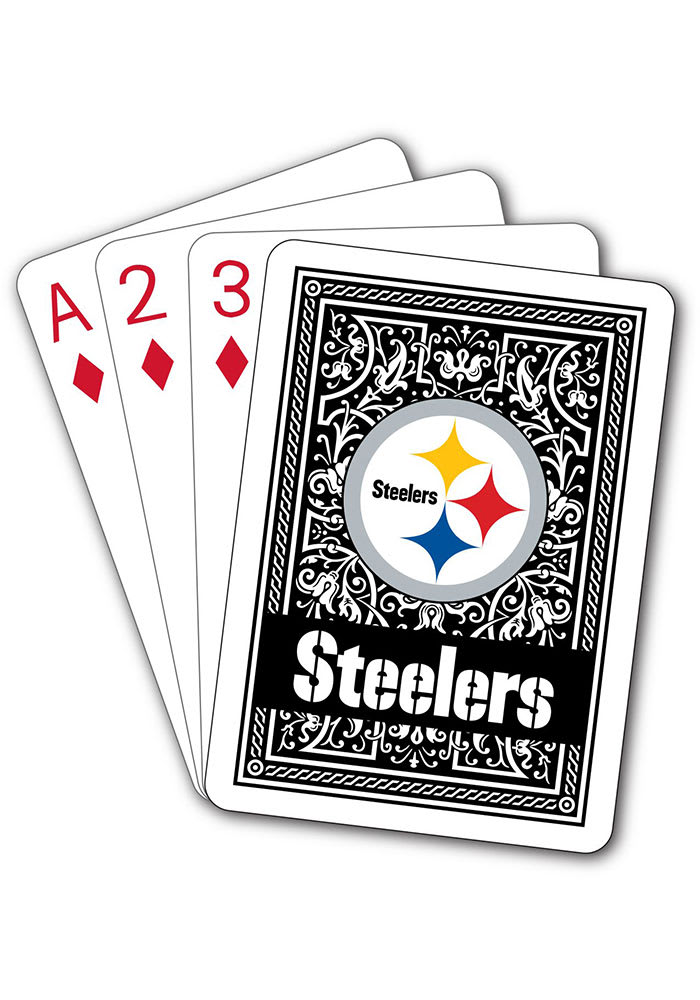 Pittsburgh Steelers Souvenir | Pittsburgh Steelers Playing Cards Logo ...