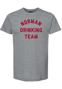 Summit Sportswear Norman Grey Drinking Team Short Sleeve Fashion T Shirt