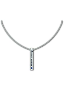 Mojo Dallas Cowboys Silver Bar Womens Necklace