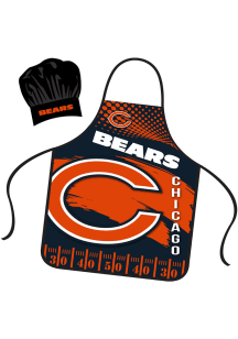 Chicago Bears Team Logo BBQ Apron Set