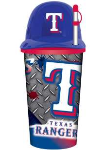 Texas Rangers Helmet Straw Tumbler