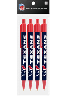 Houston Texans 4 Pack Pen