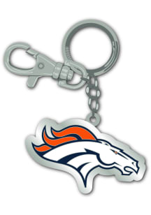 Denver Broncos Zamac Keychain