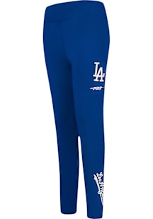 Pro Standard Los Angeles Dodgers Girls Blue Classic Essentials Bottoms Leggings